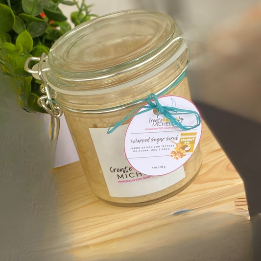 Oatmeal, Honey and Coconut Oil Scrub